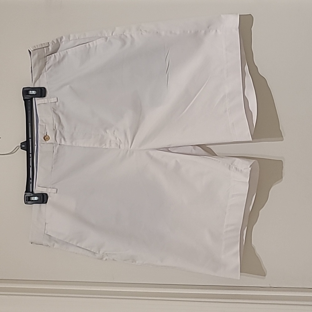 Polo Ralph Lauren Hampton Collection stretch classic fit White shorts sz 40